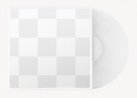 Vinyl record  png mockup, transparent design 