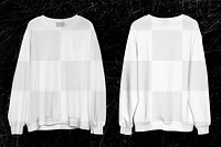 Sweater png transparent mockup, street fashion