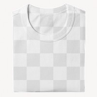 T-shirt png mockup, transparent design 