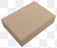 Paper box png sticker, transparent background