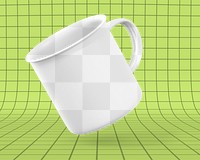 Coffee mug png transparent mockup