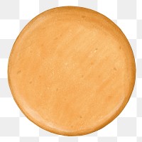 Homemade biscuit png sticker, transparent background