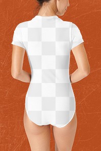 Swimsuit png transparent mockup, Summer apparel