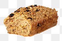 Bread loaf png sticker, transparent background