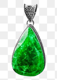 Stone pendant png sticker, transparent background