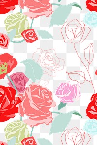 Floral frame png sticker, transparent background