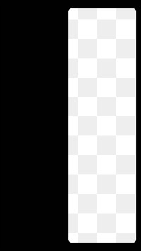 Black rectangle png transparent frame, black background