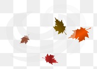 Autumn  png clipart illustration, transparent background. Free public domain CC0 image.
