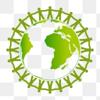 Green globe  png clipart illustration, transparent background. Free public domain CC0 image.