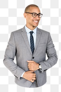 Businessman png sticker, occupation, transparent background