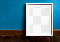 Picture frame png mockup, transparent design