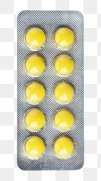 Tablet medicine png sticker, transparent background