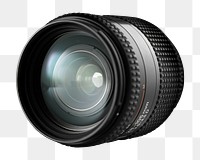 Camera lens png sticker, transparent background