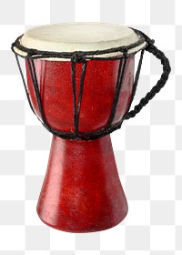 Hand drum png sticker, transparent background