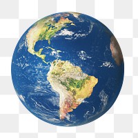 Globe surface png sticker, transparent background