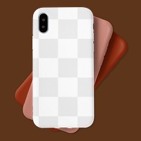 Phone case png transparent mockup