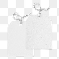 Tag label png sticker, white design space, transparent background