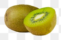 Fresh kiwi png sticker, transparent background