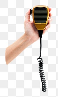 Walkie-talkie png sticker, transparent background