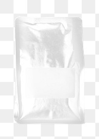 Coffee bag png sticker, white blank space, transparent background