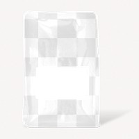 Coffee bean bag png mockup, transparent design