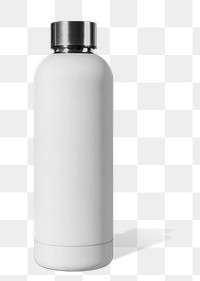 Thermo bottle png sticker, transparent design