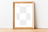 Minimal photo png frame mockup, transparent design