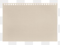 Note paper png sticker, transparent background