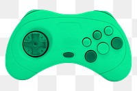 Game console png 3D sticker, transparent background