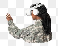 Png Virtual Reality headset sticker, transparent background