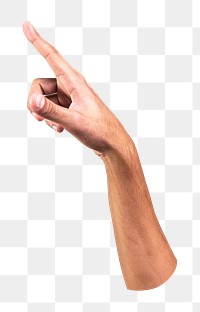 Finger clicking png sticker, transparent background