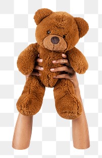 Teddy bear png sticker, transparent background