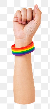 Happy pride month png sticker, transparent background