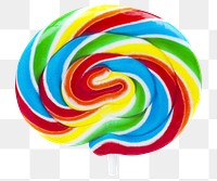 Swirl lollipop png sticker, transparent background