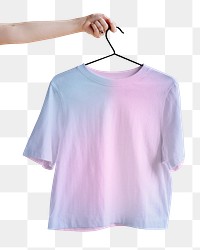 Cute t-shirt png sticker, design space, transparent background