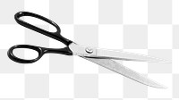 Scissors png sticker, transparent background 