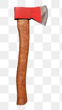 Axe png sticker, transparent background