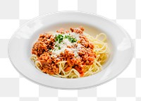 Italian pasta png sticker, transparent background