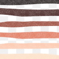 Beige stripes png aesthetic sticker, transparent background