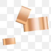 Golden confetti png sticker, transparent background