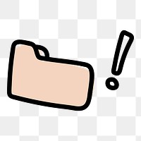 Storage full png sticker, transparent background