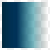 Blue gradient  png sticker, transparent background