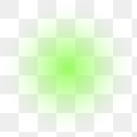 Green light png gradient effect sticker, transparent background