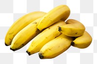 Bananas png sticker, transparent background 