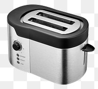 Electric toaster png sticker, transparent background