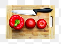 Cutting board  png sticker, transparent background 