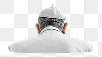 Catholic pope png sticker, transparent background