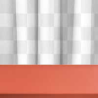 Curtain backdrop png mockup, transparent design