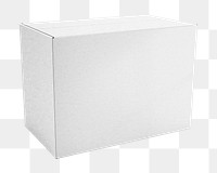 Paper box png sticker, transparent background