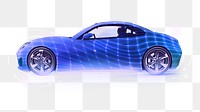Self-driving car png sticker, smart technology, transparent background